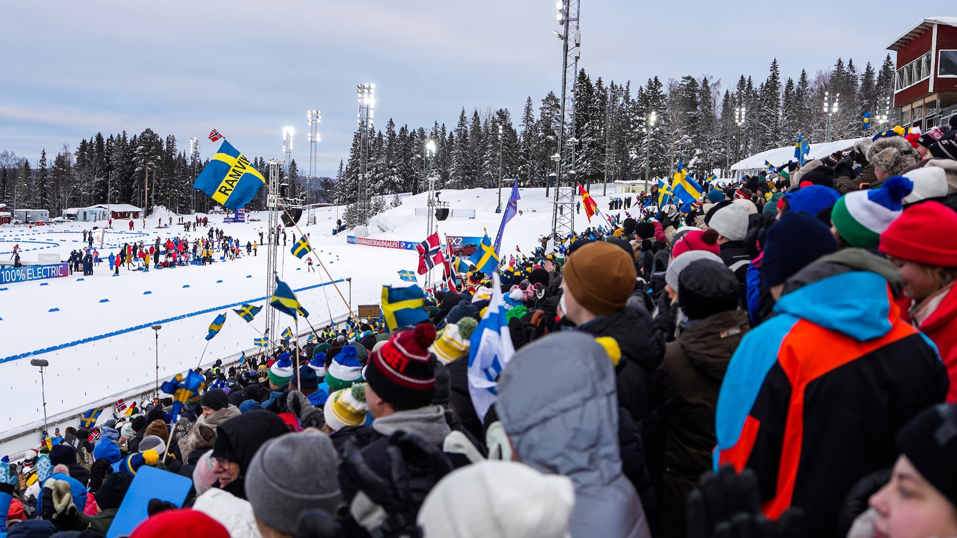 Publikhav vid världscup i skidskytte
