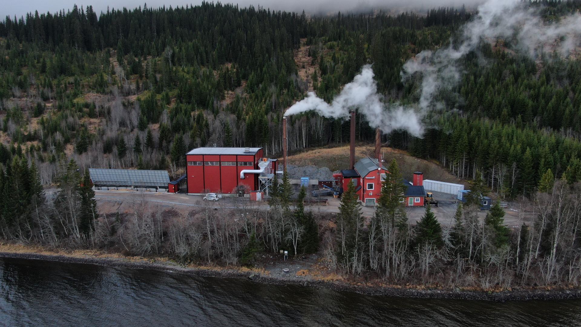 Värmeverket vid Sösia, Åre.