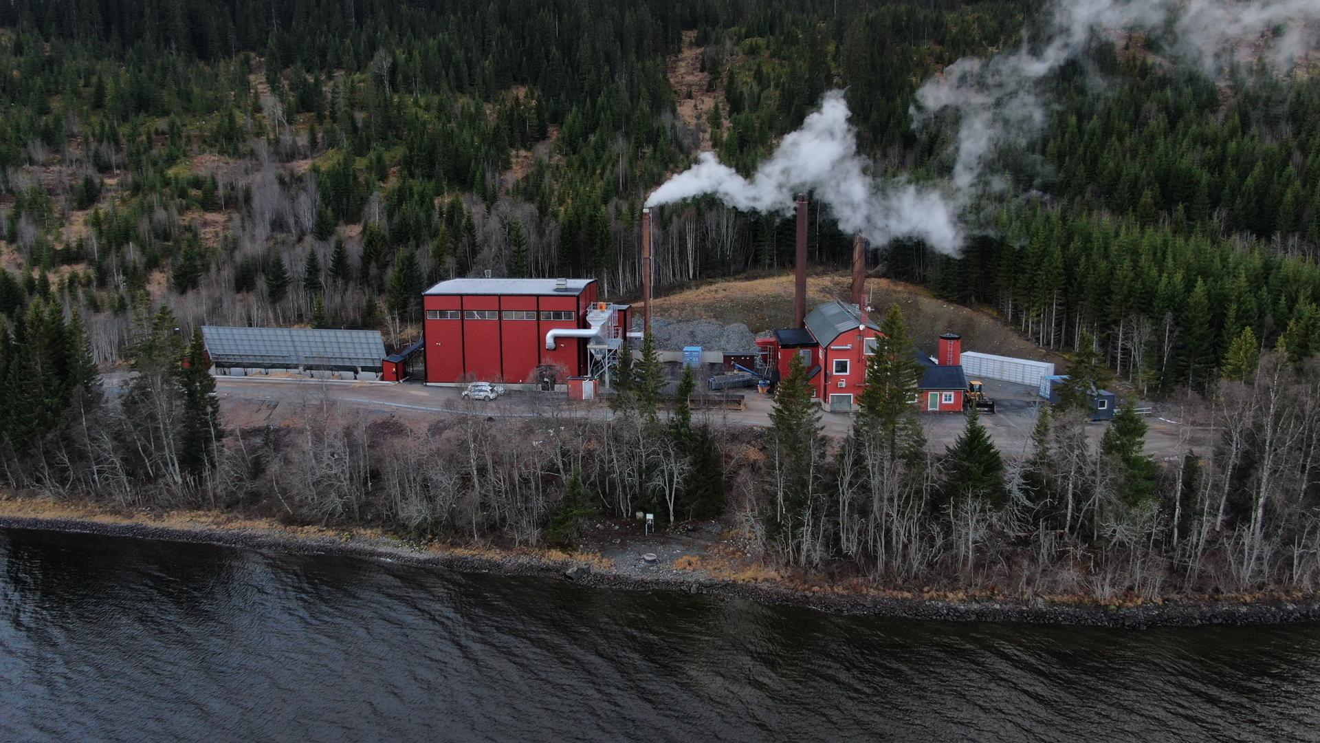 Värmeanläggning i Åre.