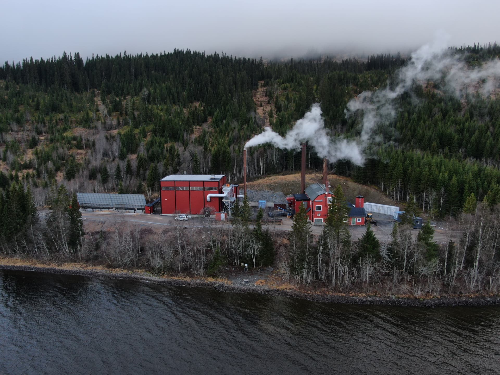 Jämtkrafts fjärrvärmeverk i Åre