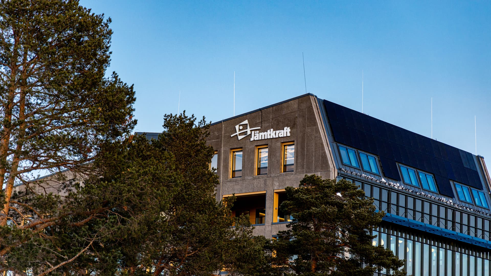 Jämtkrafts huvudkontor i Östersund.