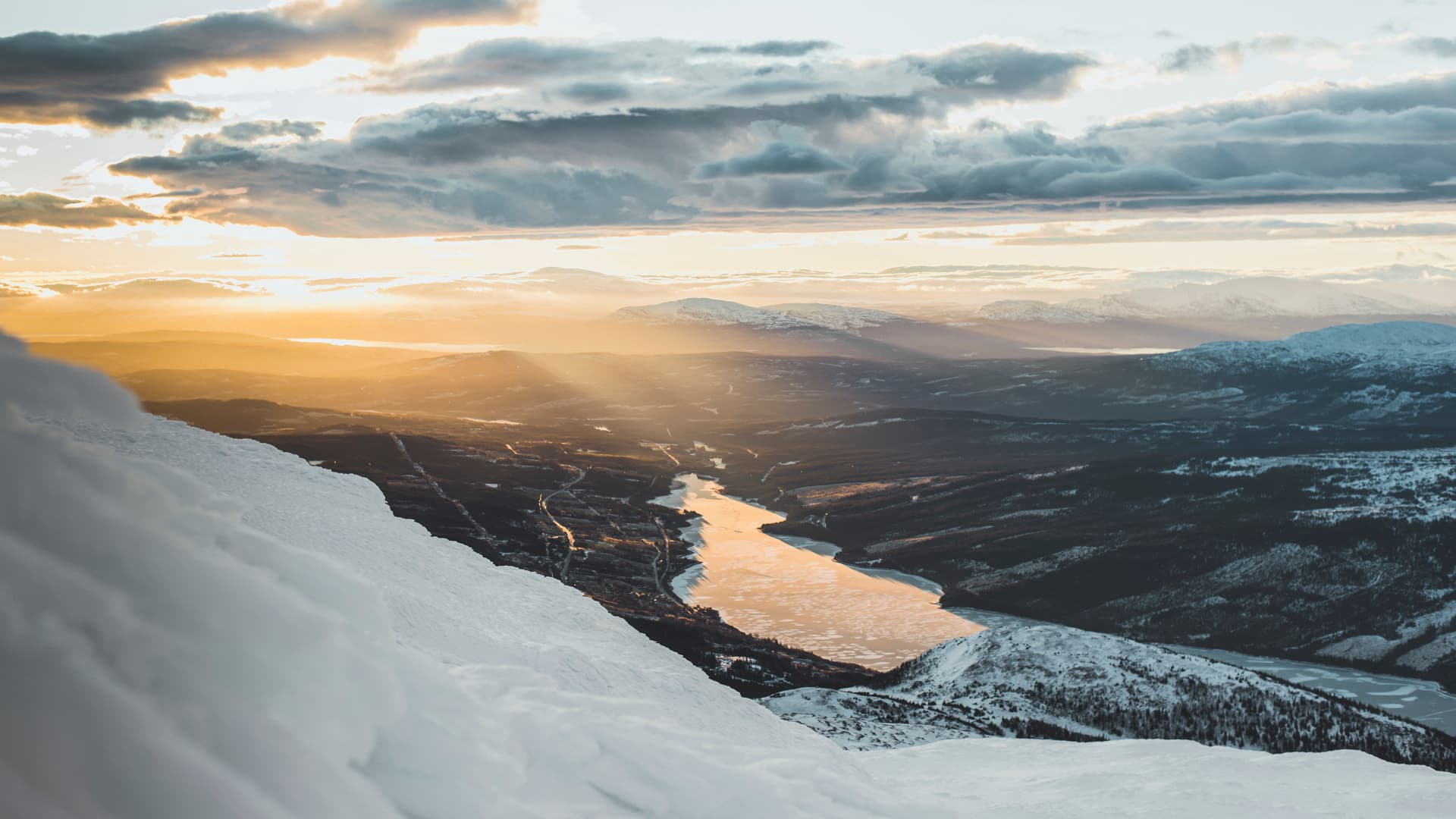 Utsikt från Åreskutan