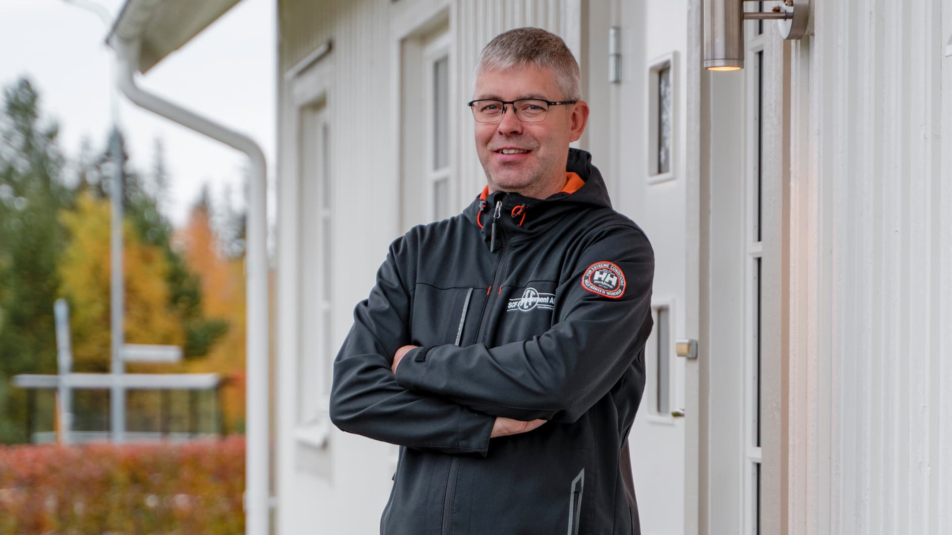 Torbjörn Björkman, fjärrvärmekund hos Jämtkraft.