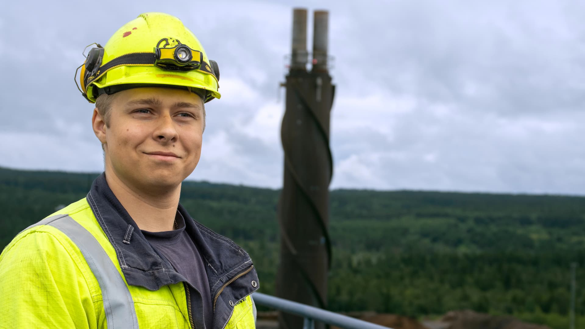 Emil Bodén, Drifttekniker på Jämtkraft.