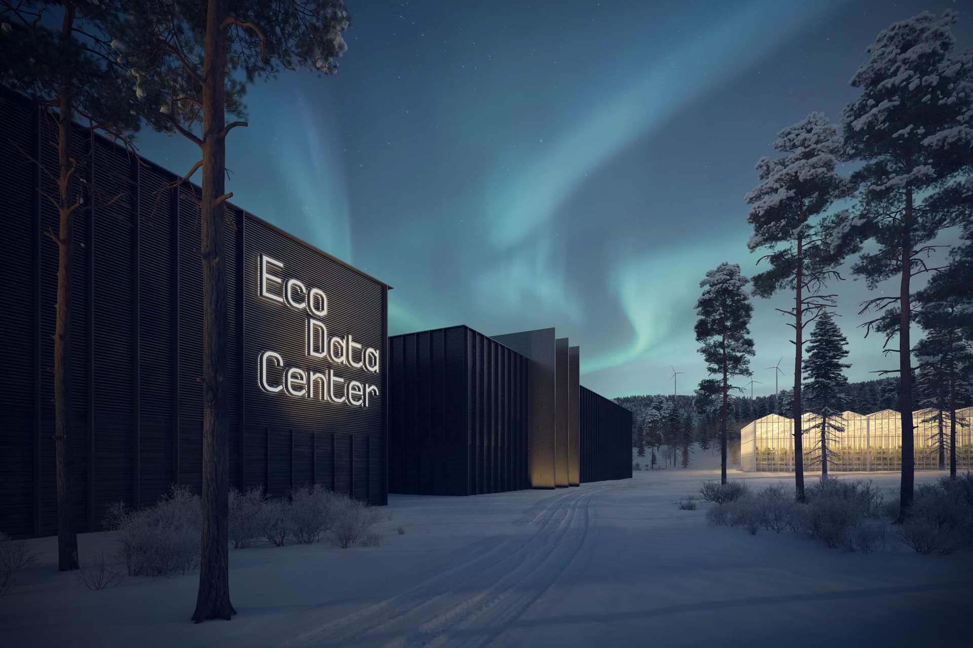Ecosystem Östersund. Datacenter och livsmedelsodling i symbios genom restvärme.