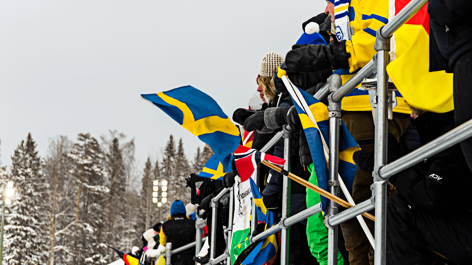 Publik på Skidstadion, Östersund.