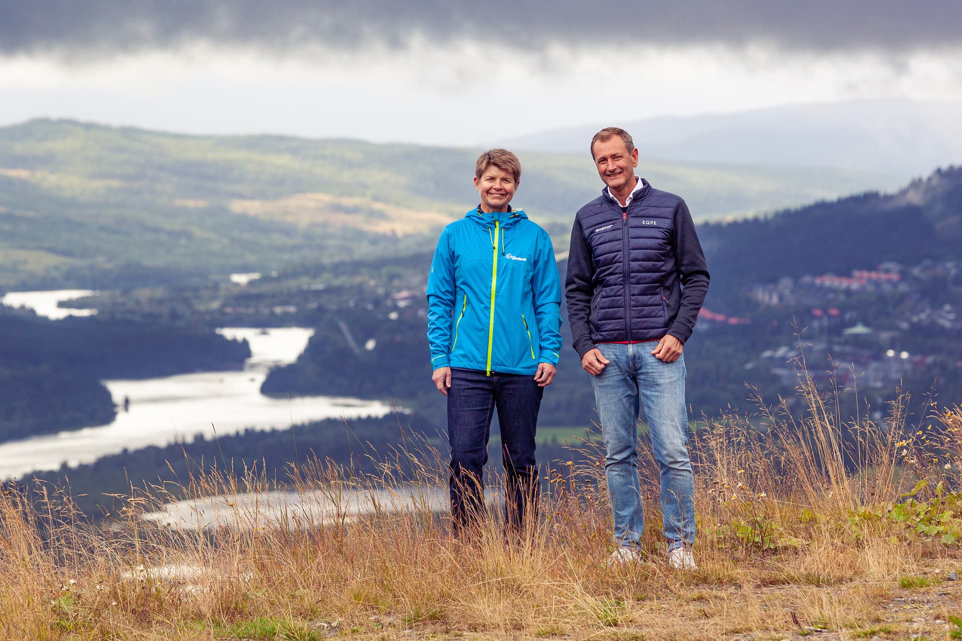 Ylva Andersson vd Jämtkraft, Stefan Sjöstrand vd SkiStar