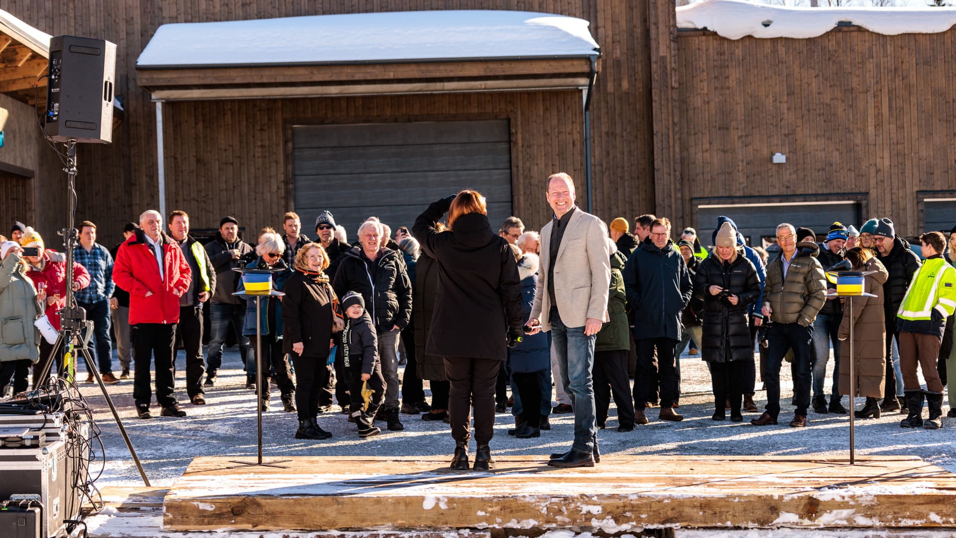 Invigning Hocksjön.