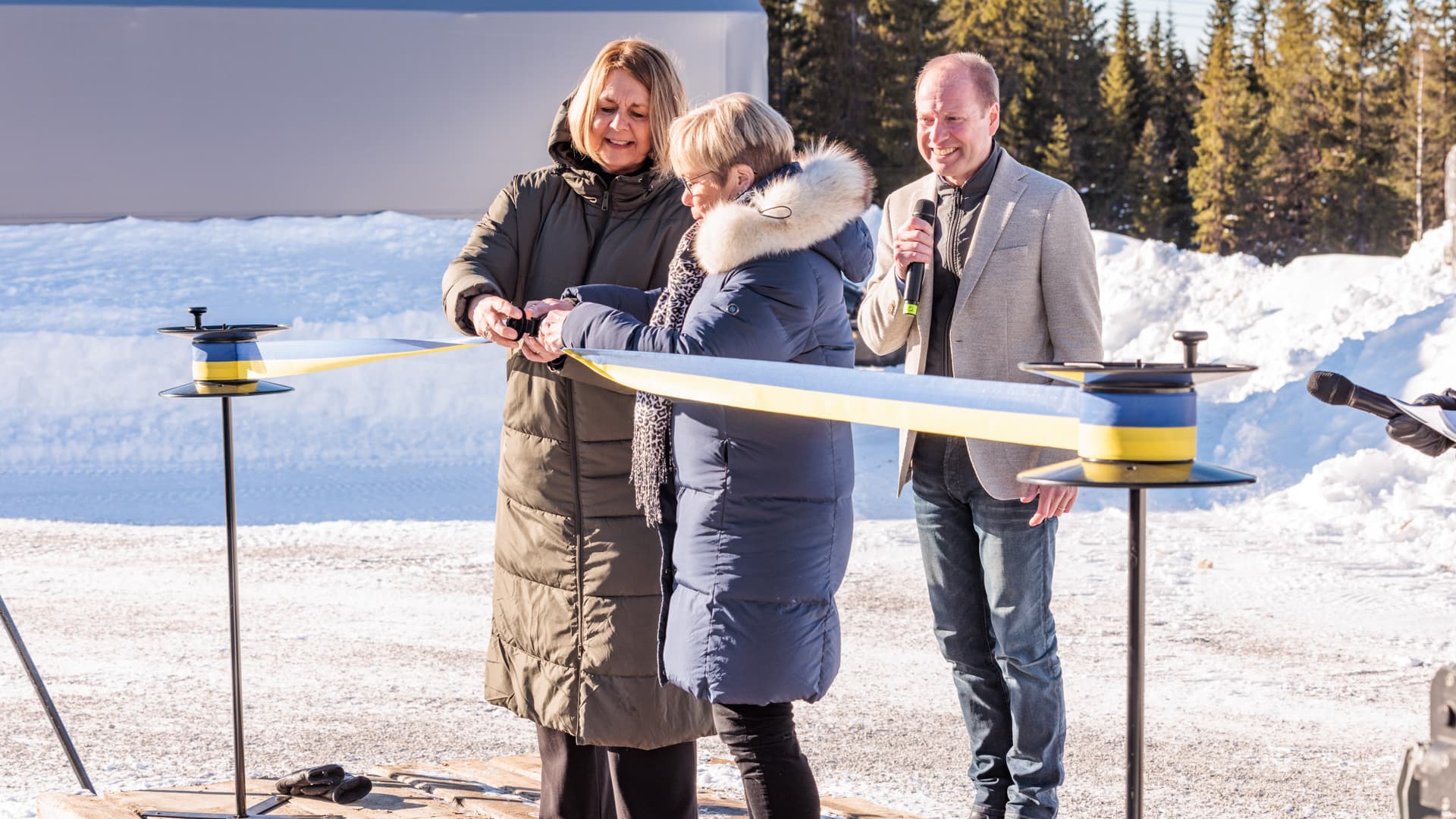 Invigning Hocksjön.