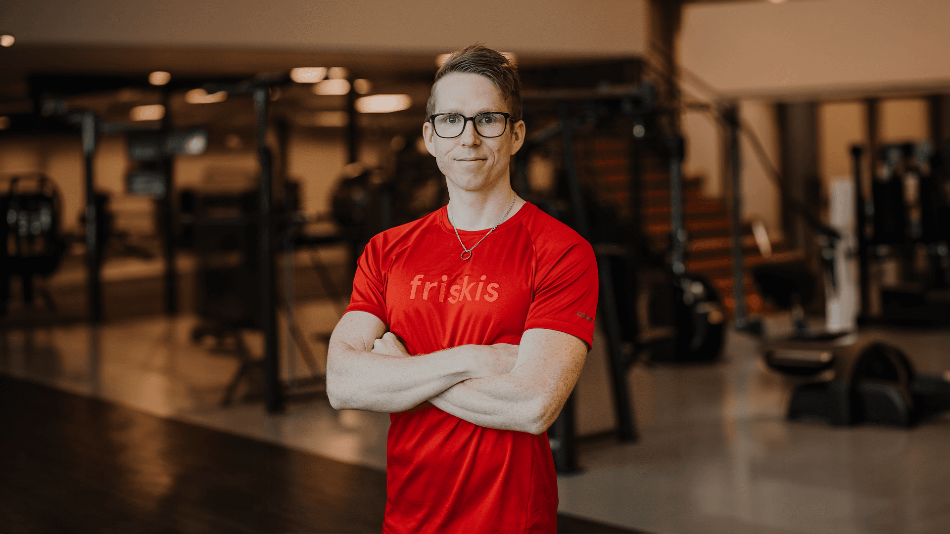 Robin Andersson Nyberg, personlig tränare på Friskis & Svettis i Östersund