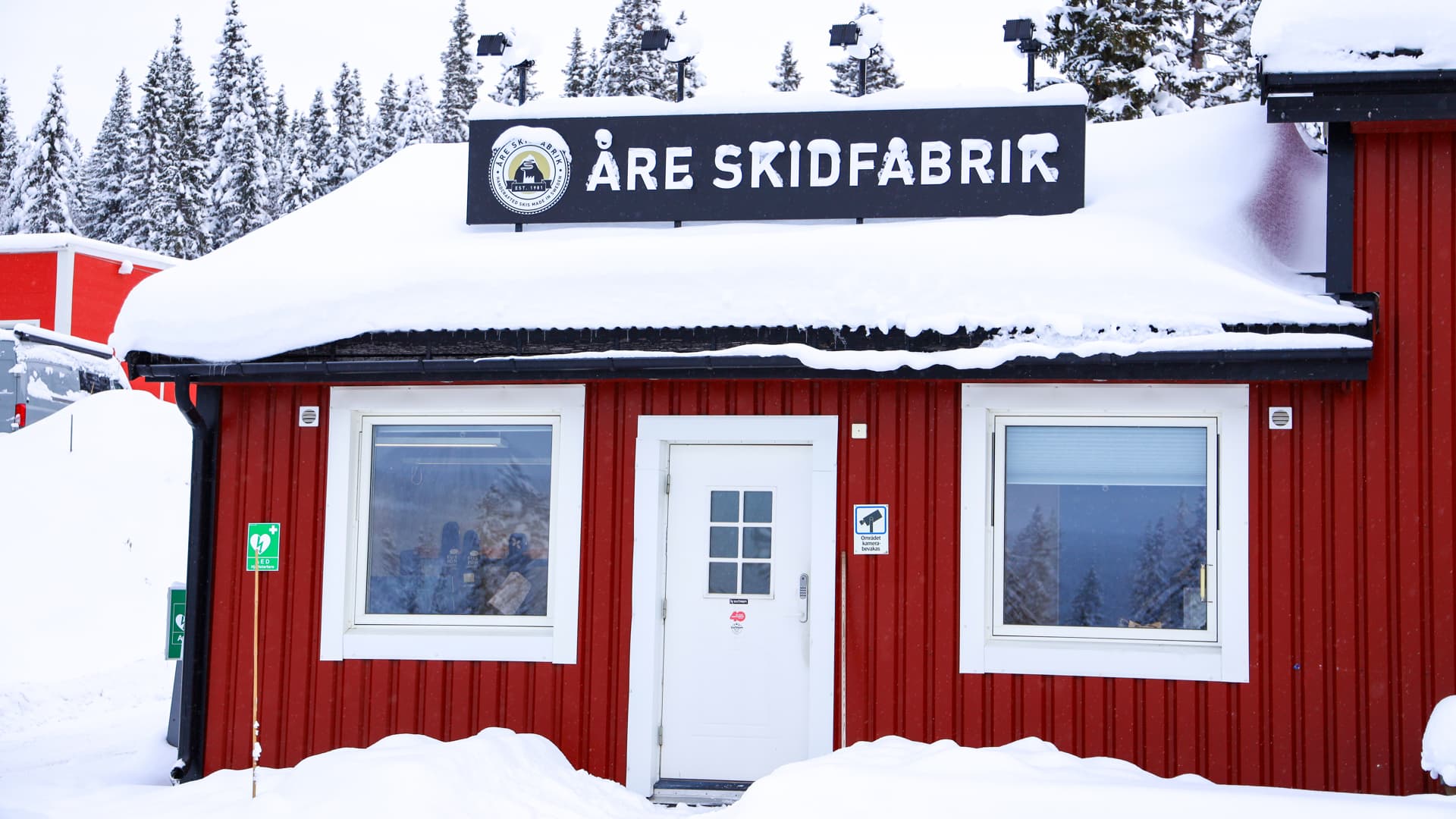 Entrén till Åre Skidfabrik