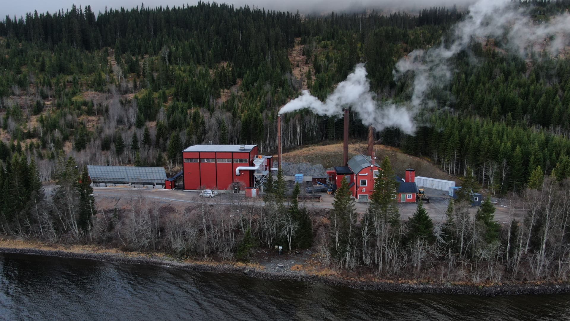 Värmeverket vid Sösia, Åre.