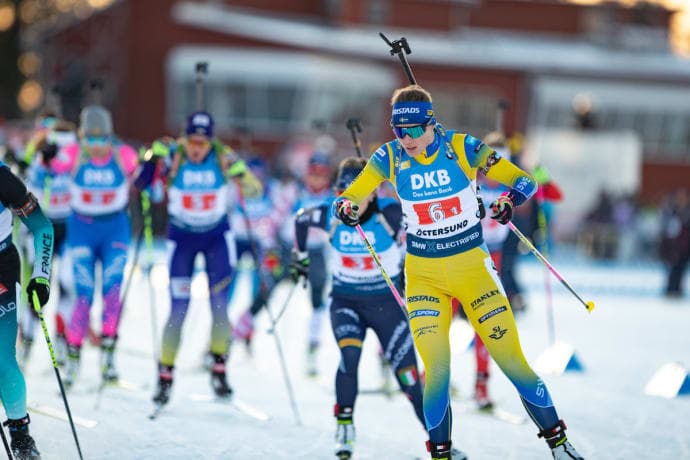 Världscup i skidskytte, singel mixstafett 2019-11-30 på Swedish National Biathlon Arena i Östersund. Foto:Per Danielsson/Projekt P
